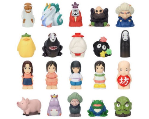 Spirited Away Characters Finger Puppets Set of 20