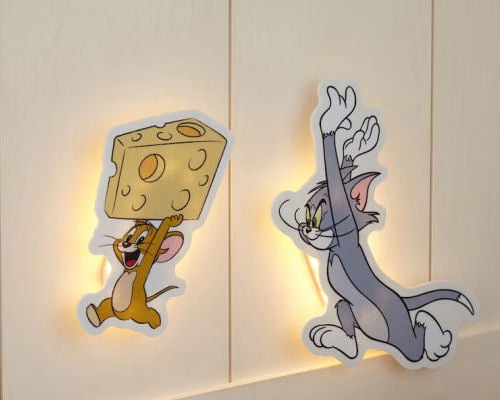 Tom and Jerry Wall Light