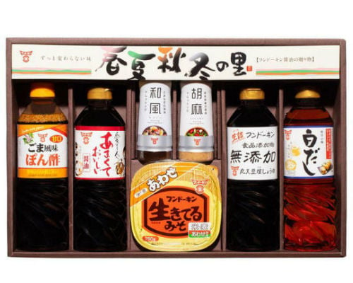 Shunkashuto no Sato Japanese Condiments Set