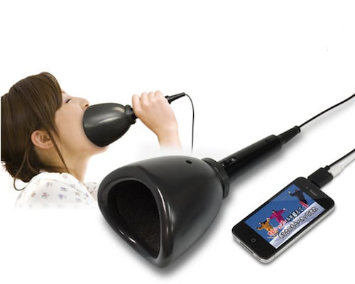 iPhone iPad Geräuschloses USB-Karaokemikrofon