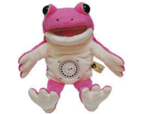 Keromin Rose Musical Frog Puppet