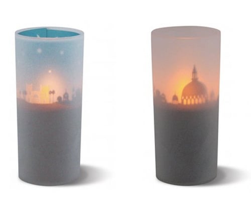 Cuore Graphio Cityscape LED Candle