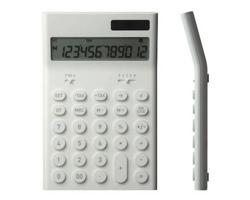 PlusMinusZero Fukasawa Calculator