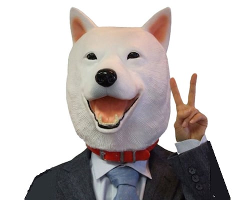 Softbank Otousan Hundemaske