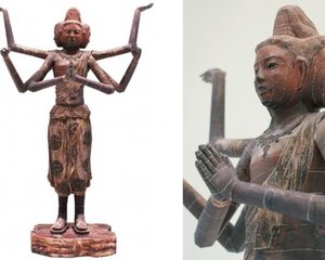 Ashura Statue Papercraft Model