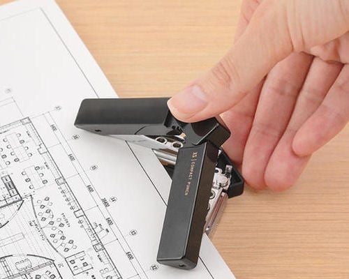Compact Fold-up Paper Hole Puncher