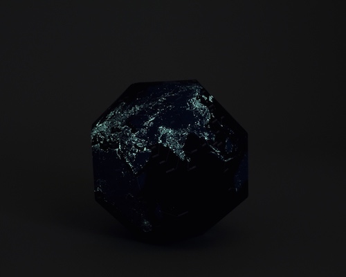 Geografia World at Night Globe
