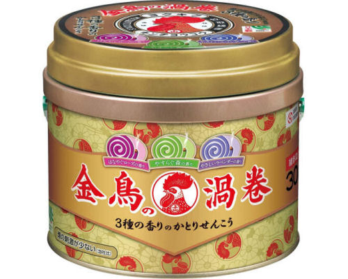 Details about   Japanese Kincho Repellent Coil Incense 30 coils can Katori Senkou Made in JAPAN 