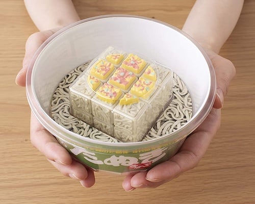 Midori no Tanuki Cube Instant Noodles Rubik's Cube
