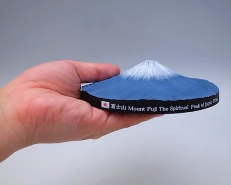 Mount Fuji 360 Degree 3D Map