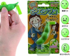Mugen Edamame endless soybeans with keychain