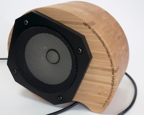 No Oto Pro Bamboo Speaker for iPhone & iPad