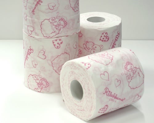 Rilakkuma Toilet Paper (6 Pack, 24 Rolls)