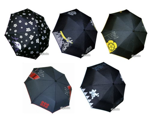 Samurai Warlord Folding Umbrellas