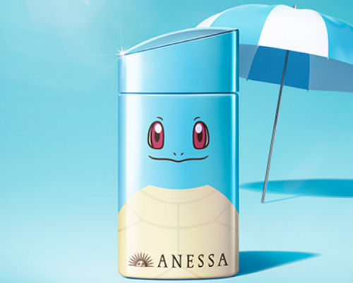 Shiseido Anessa Pokemon Squirtle Sunscreen