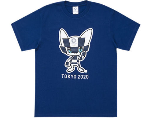 Tokyo 2020 Miraitowa T-shirt Blue