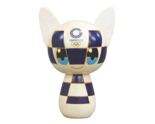 Tokyo 2020 Olympics Mascot Kokeshi Doll