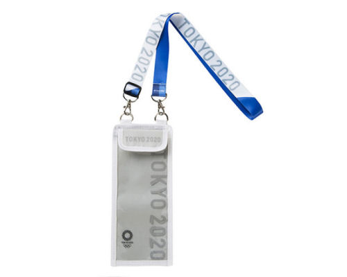 Tokyo 2020 Olympics Lanyard and Pictograms Ticket Holder
