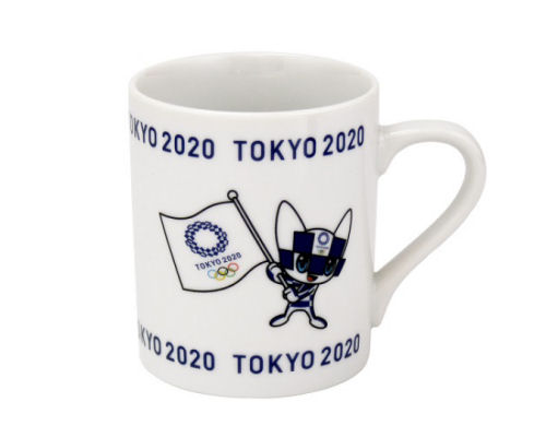 Tokyo 2020 Olympics Miraitowa Flag Mug
