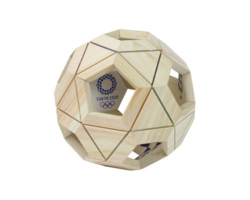 Tokyo 2020 Olympics Kude Shoji Ball Wooden Puzzle