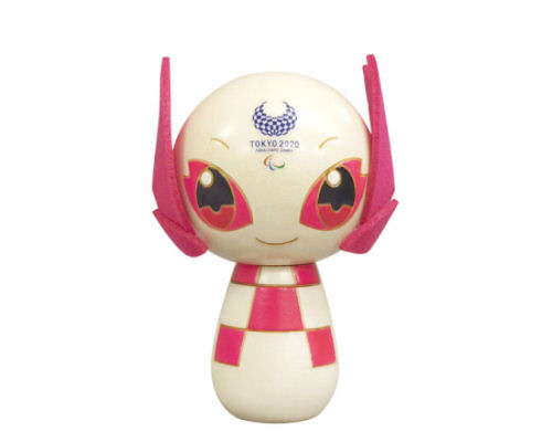 Tokyo 2020 Paralympics Mascot Kokeshi Doll