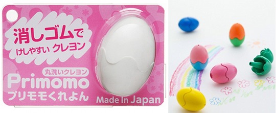Primomo Crayons Peach Scent Coloring Eggs Set