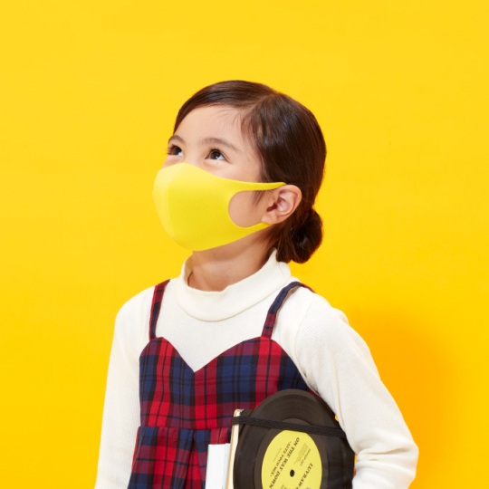 Pitta Designer Face Masks for Kids Set (Pink, Blue, Yellow)