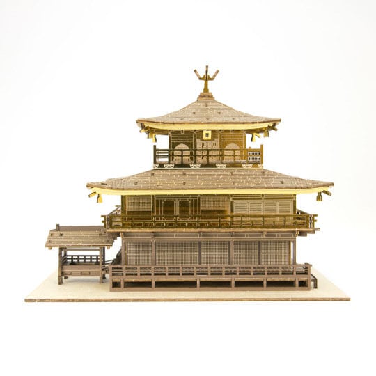 Ki-Gu-Mi Kinkakuji Golden Pavilion Wooden Color Model