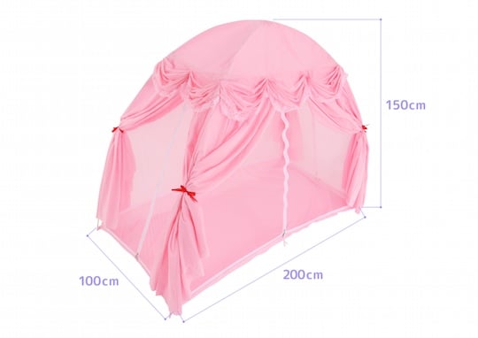 Kawaii Canopy Bed Tent for Summer and Winter
