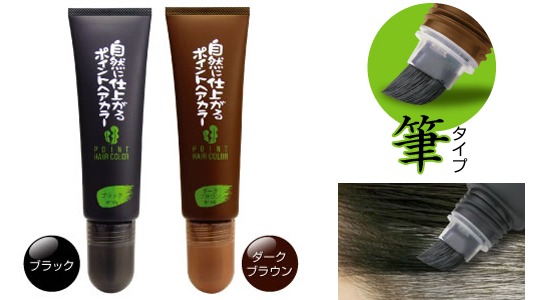 Rishiri Kombu Seaweed Extract Hair Dye Brush | Japan Trend Shop