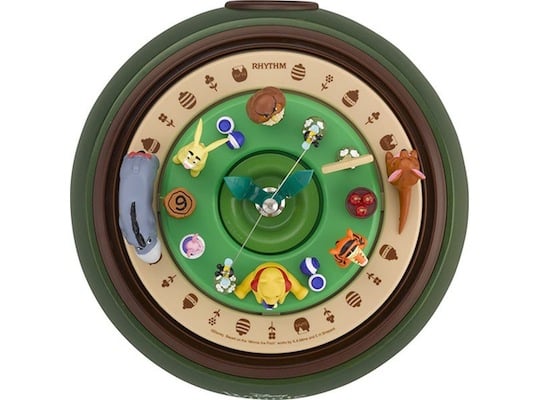 Winnie the Pooh Musical Diorama Clock from Japan