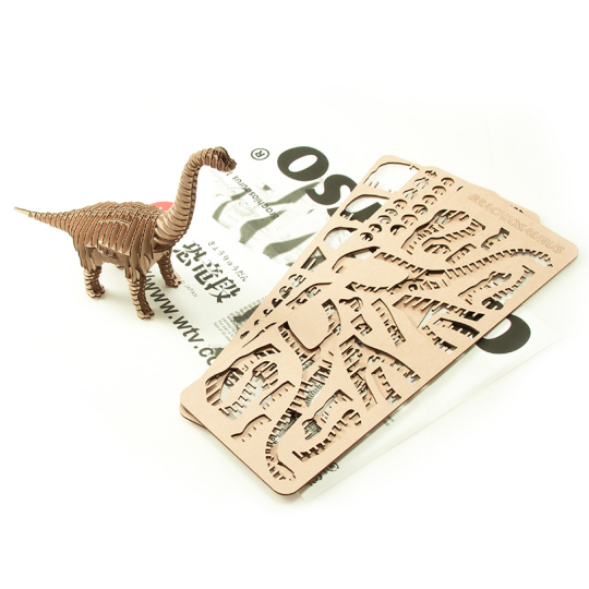 d-torso Brachiosaurus Paper Craft Model