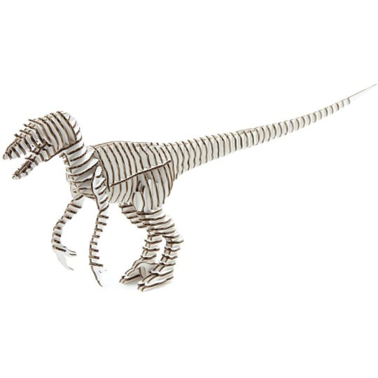 d-torso Raptor Paper Craft Model