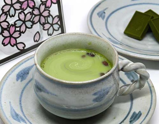Green Tea and Chocolate Au Lait