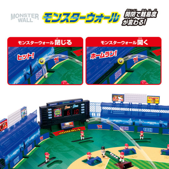 Epoch Baseball Board 3D Ace Super Control Baseball Game JAPAN F/S NEW 