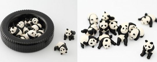 Panda Darake Gleichgewichtsspiel