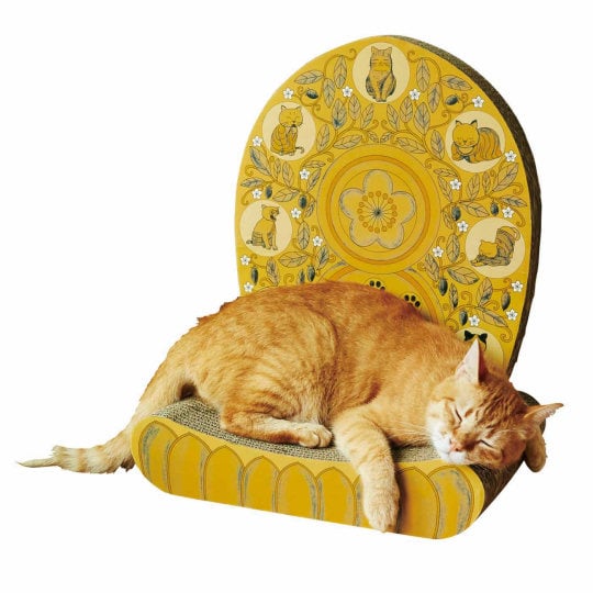 Buddhist Gohonzon Devotion Object Scratching Post for Cats