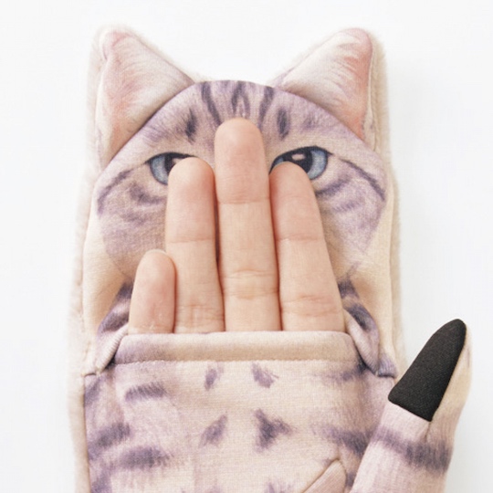 Nuisance Cat Smartphone Mittens