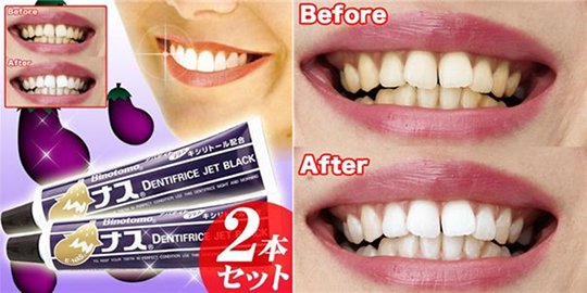 Binotomo Nasu Dentifrice Jet Black Toothpaste