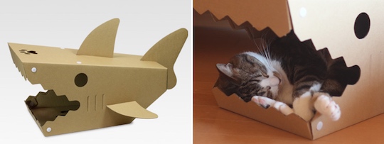 Shark House for Cats