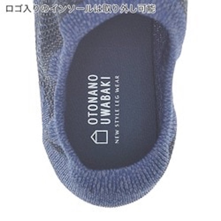 Gunze Mens Knitted Room Shoes