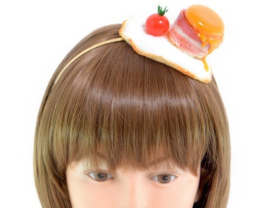 Fake Food Sample Egg and Bacon Headband
