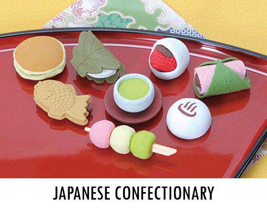 Yummy Japanese Food Erasers (Pack of 60)