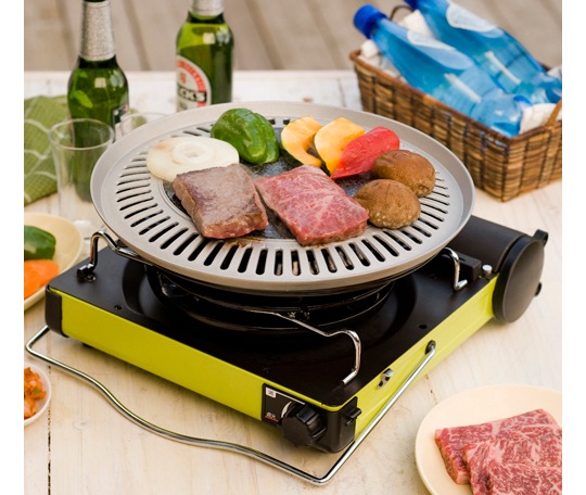 Iwatani Hot Plate Yakiniku BBQ Cooker Set