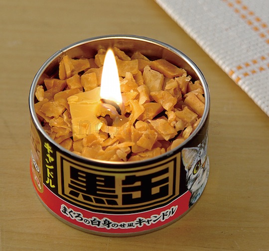 Kurokan Cat Food Can Candle
