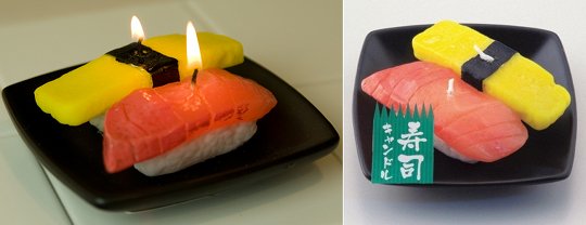 Sushi Candles