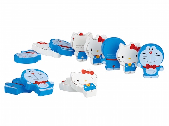 Hello Kitty and Doraemon Dominoes