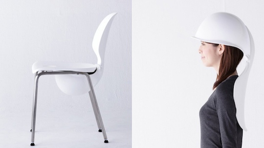 Mamoris Earthquake Helmet Chair