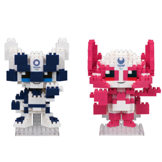 Details about   Tokyo 2021 Olympic Games official mascot " Miraitowa " Nanoblock