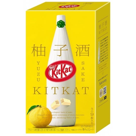Kit Kat Mini Yuzu Sake (Pack of 9)